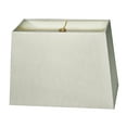 thumbnail image 1 of Royal Designs 12" Rectangle Hard Back Lamp Shade Gray, 1 of 2
