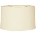 thumbnail image 1 of Royal Designs 12" Shallow Drum Hardback Lamp Shade Eggshell, 1 of 2