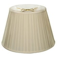 thumbnail image 1 of Royal Designs 14.5" Empire English Pleat Lamp Shade Eggshell, 1 of 2