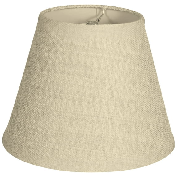 Royal Designs 14" Deep Empire Hardback Lamp Shade Linen French