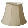 thumbnail image 1 of Royal Designs 14" Modified Bell Lamp Shade Linen Beige, 1 of 2
