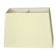 thumbnail image 1 of Royal Designs 14" Rectangle Hard Back Lamp Shade Eggshell, 1 of 2