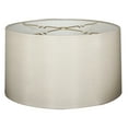 thumbnail image 1 of Royal Designs 14" Shallow Drum Hardback Lamp Shade Gray, 1 of 2