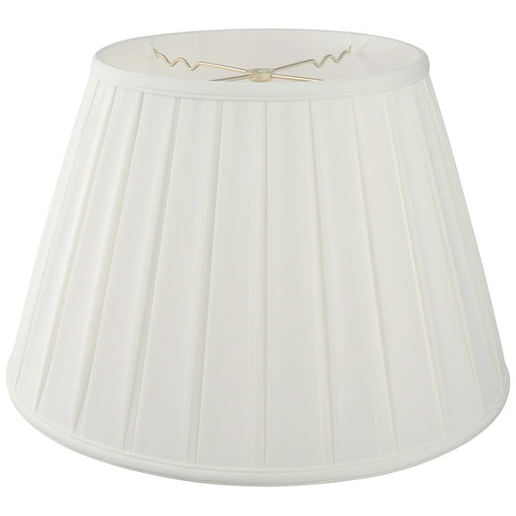 Royal Designs 16" Empire English Pleat Lamp Shade White