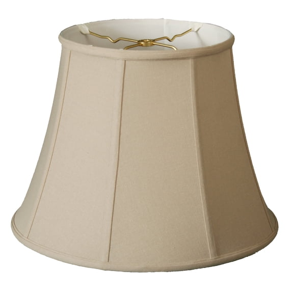 Royal Designs 16" Modified Bell Lamp Shade Linen Beige