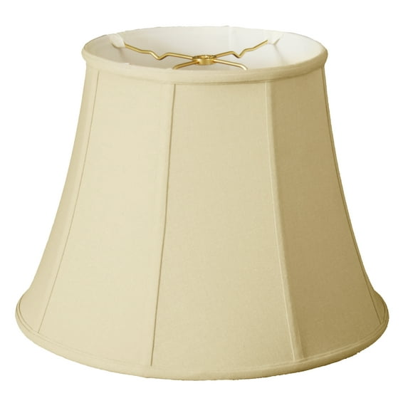 Royal Designs 16" Modified Bell Lamp Shade Linen Eggshell
