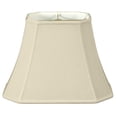 thumbnail image 1 of Royal Designs 16" Rectangle Cut Corner Lamp Shade Linen Eggshell, 1 of 2