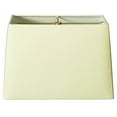 thumbnail image 1 of Royal Designs 16" Rectangle Hard Back Lamp Shade Linen Eggshell, 1 of 2
