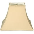 thumbnail image 1 of Royal Designs 16" Square Bell Lamp Shade Linen Beige, 1 of 2