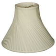 thumbnail image 1 of Royal Designs 16" Twisted Pleat Lamp Shade White, 1 of 2