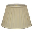 thumbnail image 1 of Royal Designs 18" Empire English Pleat Lamp Shade Linen Eggshell, 1 of 2