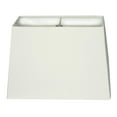 thumbnail image 1 of Royal Designs 18" Rectangle Hard Back Lamp Shade White, 1 of 2