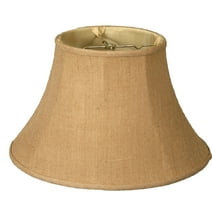 Royal Designs 18" Shallow Bell Lamp Shade Burlap