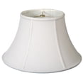 thumbnail image 1 of Royal Designs 18" Shallow Bell Lamp Shade Linen White, 1 of 2