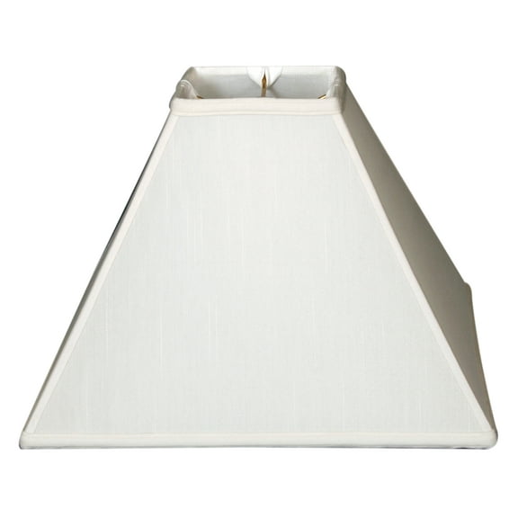 Royal Designs 18" Square Sharp Corner Lamp Shade White