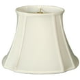 thumbnail image 1 of Royal Designs 19" Oval Inverted Corner Lamp Shade White, 1 of 5