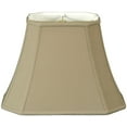 thumbnail image 1 of Royal Designs 20" Rectangle Cut Corner Lamp Shade Linen Beige, 1 of 2