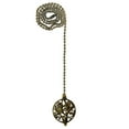 thumbnail image 1 of Royal Designs 24 Inch Adjustable Ceiling Fan Pull Chain Extension with Owl on Tree Ornament, Antique Brass, 1 of 6