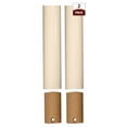thumbnail image 1 of Royal Designs 4 Inch Plastic Candle Cover Sleeves Chandelier Socket Covers with Paper Insulation, Cream, Set of 2, 1 of 3
