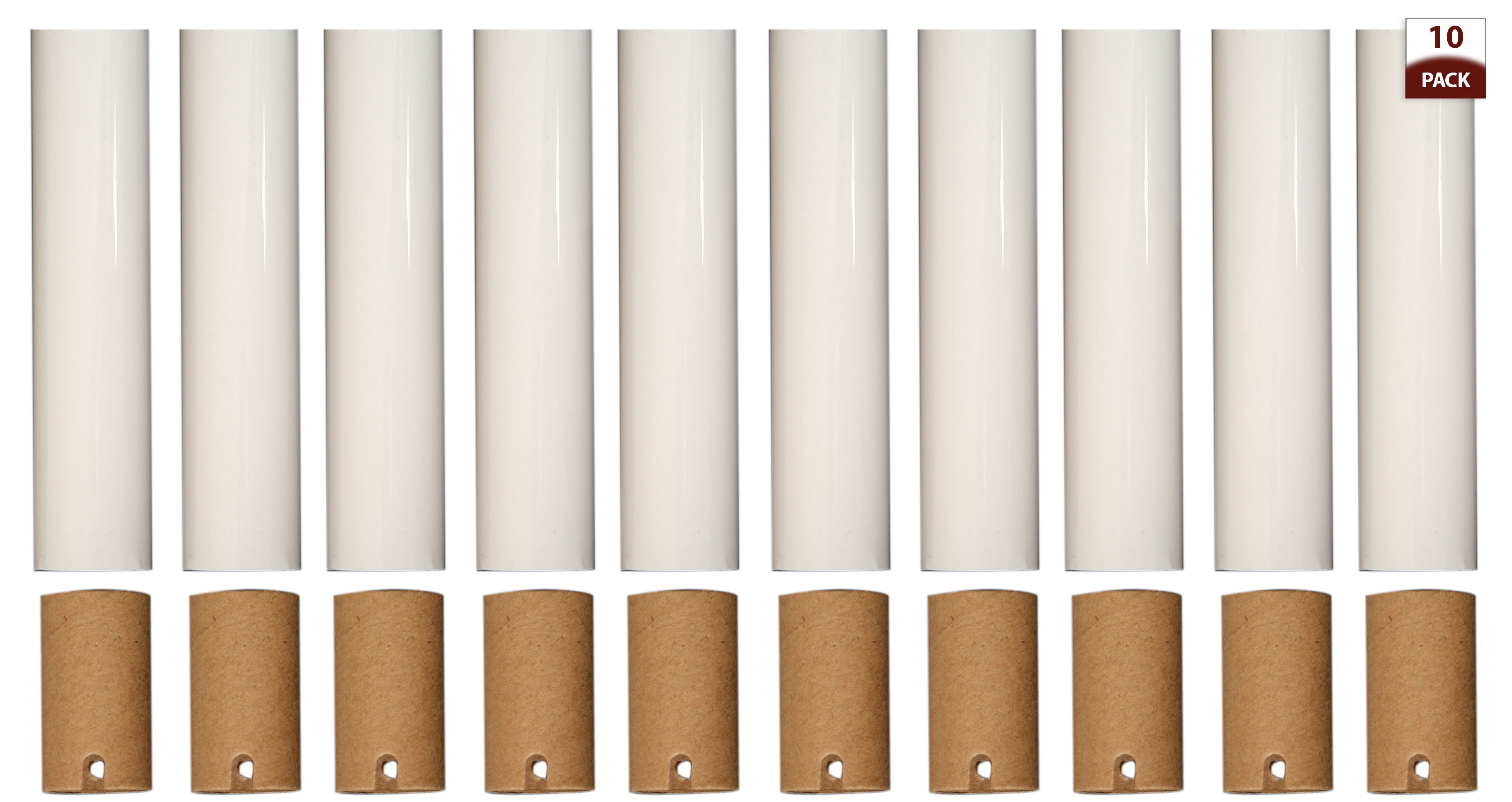 Socket Paper Royal Designs 4 Inch Plastic Candle Cover Sleeves Chandelier Socket ...