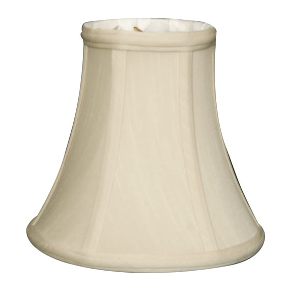 Royal Designs 8" True Bell Table Lamp Shade Beige with Uno