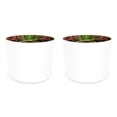 thumbnail image 1 of Royal Designs Custom Reversible Hardback Shade,Purple Flower - 2 Pk, 1 of 2