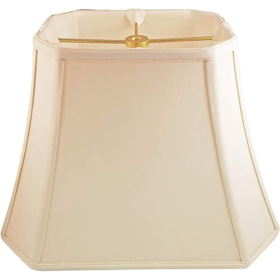 Royal Designs DBS-710-11EG Royal Designs 11" Rectangle Cut Corner Basic Lamp Shade, Eggshell, (4 x 6) x (8 x 11) x 8