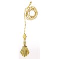 thumbnail image 1 of Royal Designs Fan Pull Chain with Art Deco Motif Finial – Polished Brass, 1 of 3