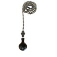thumbnail image 1 of Royal Designs Fan Pull Chain with Large Ball Finial ? Antique Brass, 1 of 3