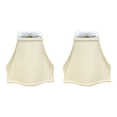 thumbnail image 1 of Royal Designs Fancy Square Bell Basic Lamp Shade, Beige, 5" x 12" x 9.75", Set of 2, 1 of 2