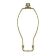 thumbnail image 1 of Royal Designs, Inc. 10.5 inch Polished Brass Lamp Shade Harp Holder with Lamp Finial, DIY Repair/Replacement, Heavy Duty, for Table/Floor Lamps, 1 of 5