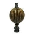 thumbnail image 1 of Royal Designs, Inc. Balloon Shaped Lamp Finial for Lamp Shade, F-5031AB-1, Antique Brass, Single, 1 of 4