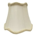 thumbnail image 1 of Royal Designs, Inc. Clip on Scalloped Bell Chandelier Lamp Shade Flame Clip Fitter, CSO-1028-5EG, 3 x 5 x 4.5, Eggshell, 1 Pack, 1 of 5