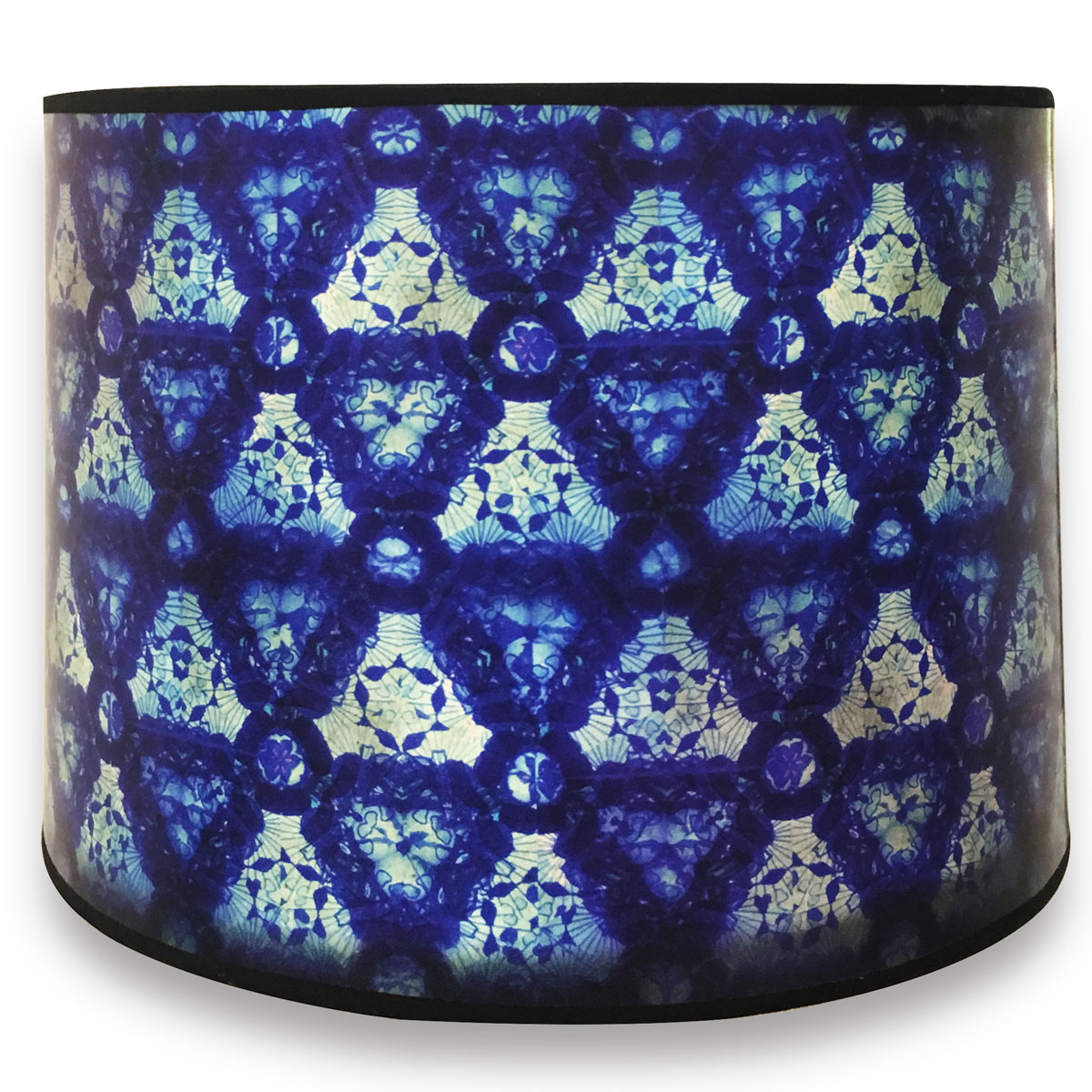 Bluescope Shade Royal Designs, Inc. Custom Handmade Hardback Shade, 10in, Blue ...