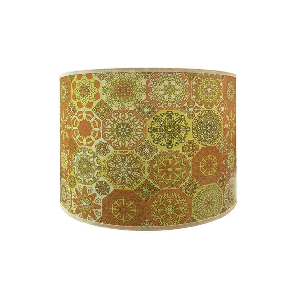 Royal Designs, Inc. Custom Handmade Hardback Shade, 10in, Gleaming Warmth