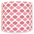 thumbnail image 1 of Royal Designs, Inc. Custom Handmade Hardback Shade, 10in, Two Tone Pink, 1 of 2