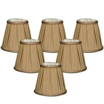 Royal Designs, Inc. Decorative Trim Empire Chandelier Shade CS-404BG-6, Beige, 3 x 5 x 4.5, Pack of 6