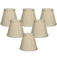 thumbnail image 1 of Royal Designs, Inc. Decorative Trim Empire Chandelier Shade CS-404EG-6, Eggshell, 3 x 5 x 4.5, Pack of 6, 1 of 5