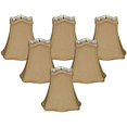 thumbnail image 1 of Royal Designs, Inc. Decorative Trim Hexagon Empire Chandelier Shade CS-508AGL-6, Antique Gold, 2.5 x 5 x 4.5, Pack of 6, 1 of 3