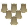 thumbnail image 1 of Royal Designs, Inc. Decorative Trim Scallop Bell Chandelier Shade CS-703AGL-6, Antique Gold, 3 x 5 x 4.5, Pack of 6, 1 of 5