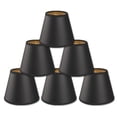 thumbnail image 1 of Royal Designs, Inc. Deep Empire Chandelier Shade CS-116BLK/GL-6, Black with Gold, 2.5 x 5 x 4.5, Pack of 6, 1 of 2