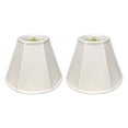 thumbnail image 1 of Royal Designs, Inc. Deep Empire Lamp Shade, BSO-707-18LNWH-2, 9 x 18 x 14, Linen White, Set of 2, 1 of 2