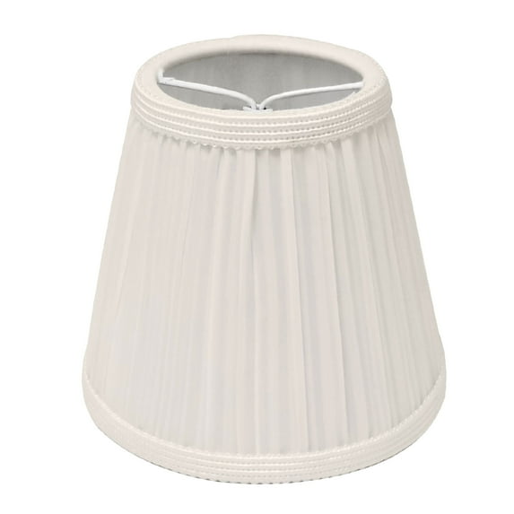 Royal Designs, Inc. Designer Mushroom Pleat Empire Chandelier Shade CS-1052-5EG, Eggshell, 3 x 5 x 4.5