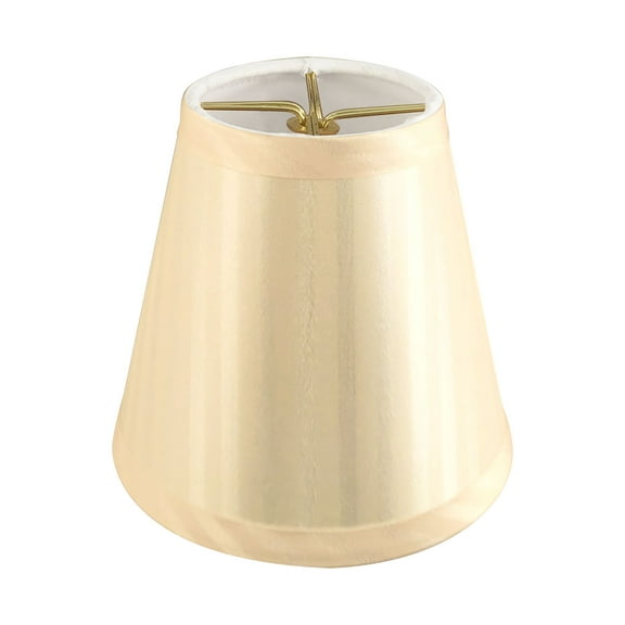 Royal Designs, Inc. Empire Chandelier Shade CS-1008-5EGG/ST, Eggshell Stripe, 3 x 5 x 4.5