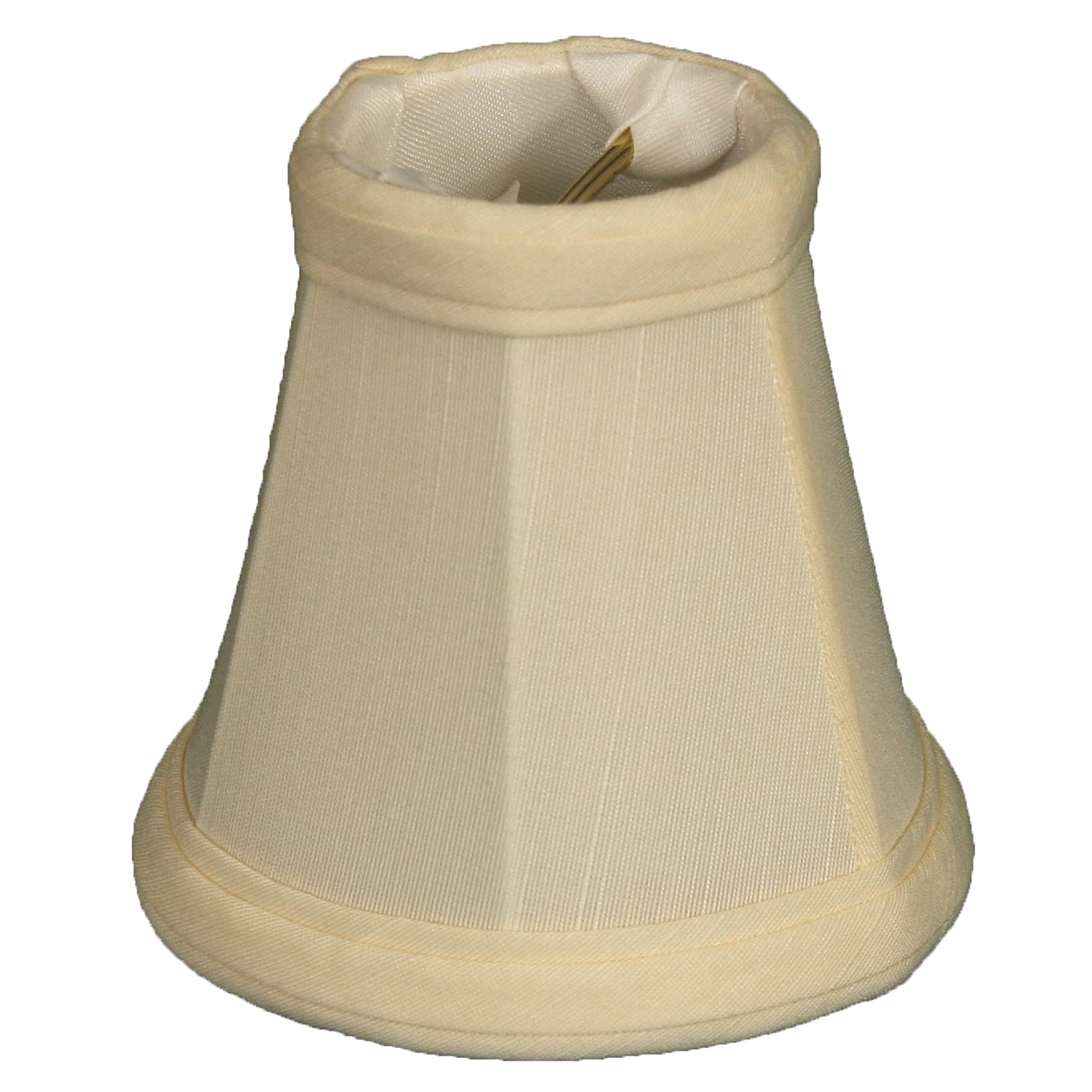 Eggshell Silk Bell Empire Chandelier Shade Set of 6