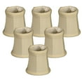 thumbnail image 1 of Royal Designs, Inc. Empire Chandelier Shade with Flame Clip Fitter,CS-102EG-6, Eggshell, 3 x 4.25 x 4.25, Pack of 6, 1 of 5