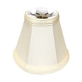 thumbnail image 1 of Royal Designs, Inc. Empire Chandelier Shade with Flame Clip Fitter,CS-103EG, Eggshell, 2.5 x 5 x 4.25, 1 of 1
