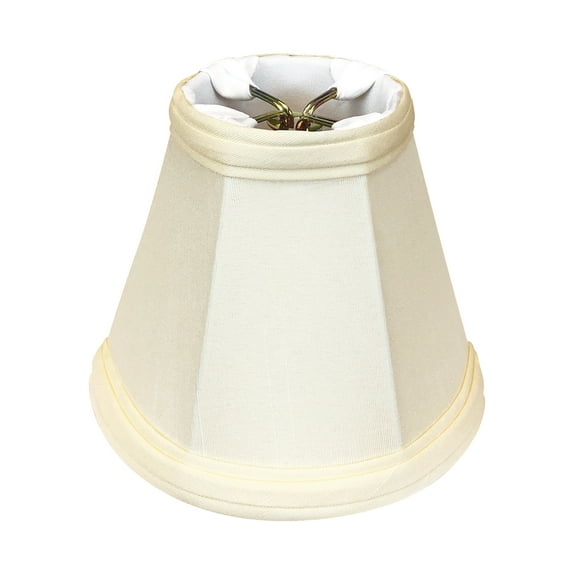 Royal Designs, Inc. Empire Chandelier Shade with Flame Clip Fitter,CS-103EG, Eggshell, 2.5 x 5 x 4.25