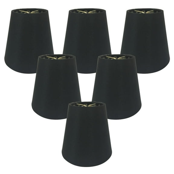 Royal Designs, Inc. Hardback Chandelier Shade CS-956-5-6, Black/Zebra, 3 x 5 x 4.5, Pack of 6