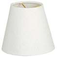 thumbnail image 1 of Royal Designs, Inc. Hardback Empire Chandelier Basic Shade CS-920-5LNW, Linen White, 3 x 5 x 4.5, 1 of 1